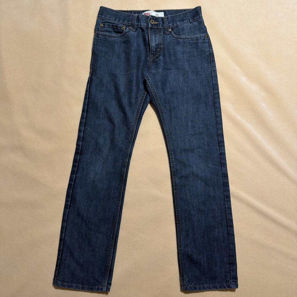 Levi's 511 Slim Straight Leg Jeans Womens 28x28 16R Blue Stretch Denim Pants